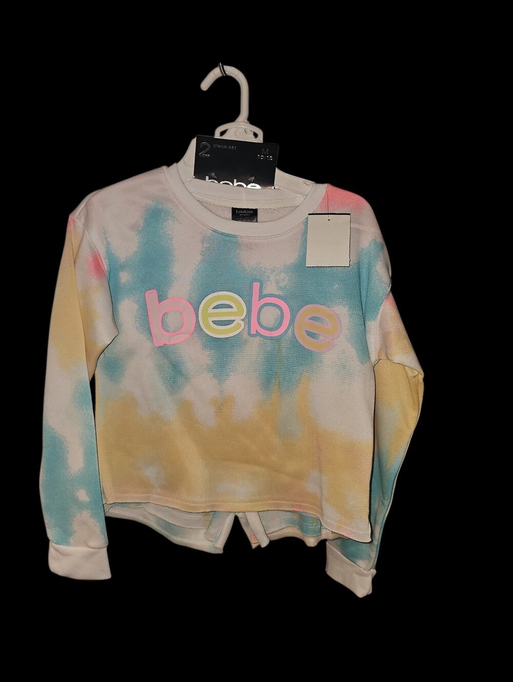 Nwt! Girls 2-piece Tie-dyed Outfit Set